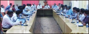 A section of delegates at the Brain-storming Session on Mulberry and Silkworm at CSR&TI.