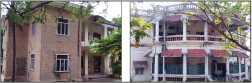 1) R.K.Narayan’s house still under restoration. 2) F.K. Irani’s bungalow in dilapidation. 