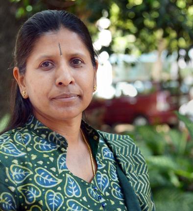 Padhma Priya, research scholar. Photo: K.V. Srinivasan / The Hindu 
