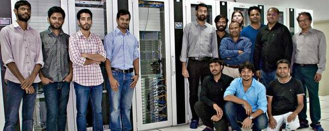 Elated lot A team from Bengaluru-based International Centre for Theoretical Sciences has been deciphering data from Laser Interferometer Gravitational-wave Observatory.   | Photo Credit: By Special Arrangement