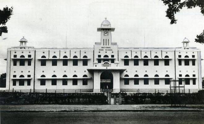 A file photo of the National High School in Bengaluru. 