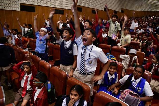 There were prizes for members of the audience too. | Photo Credit: K_MURALI_KUMAR