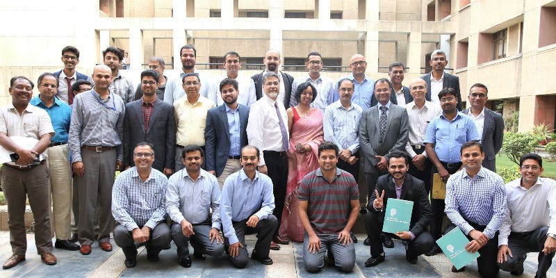 Winners of QDIC 2017 Cycle 2 and finalists for QDIC 2018 after receiving their certificates from Mr Ajay Prakash Sawhney, Secretary, MeitY, in New Delhi on June 20, 2018.