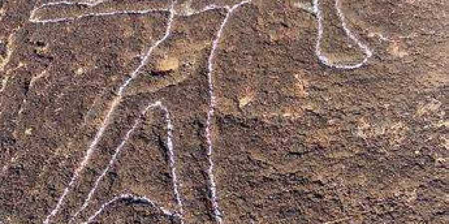 A petroglyph found near Kollur