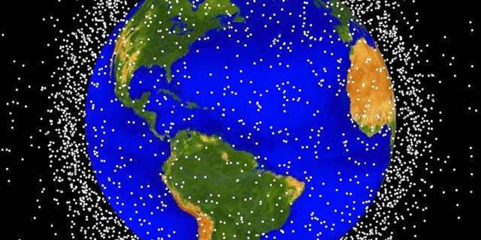 NASA estimates that over 20,000 pieces of debris larger than a softball orbit the Earth. Illustration: NASA 